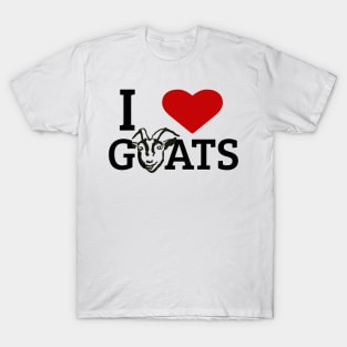 I Love Goats T-Shirt